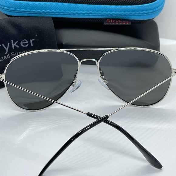 New Stryker Aviator Polarized Sunglass ST06212 SiL - Picture 6 of 9